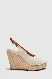 Novo Natural Regular Fit Buenos Aries Closed Toe Espadrille Wedges - Image 3 of 4