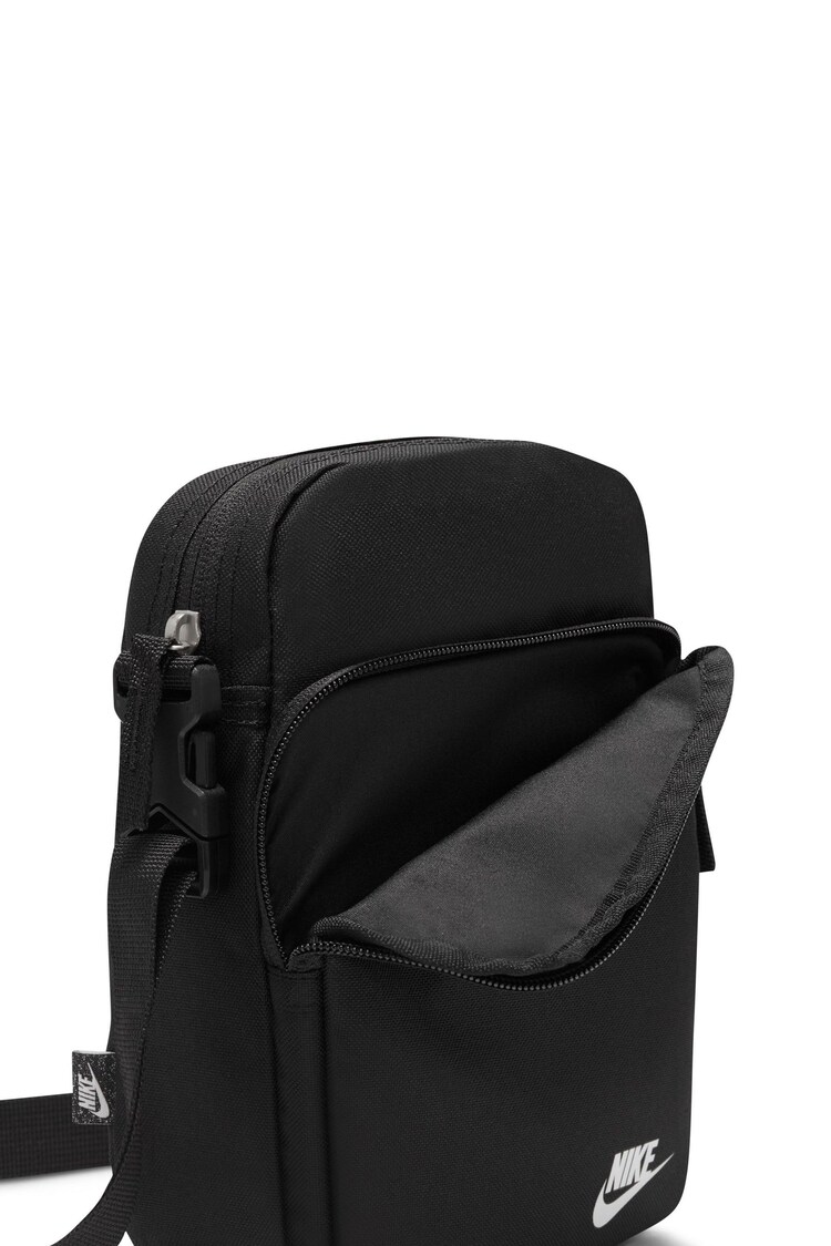 Nike Black Heritage Cross-Body Bag - Image 5 of 8