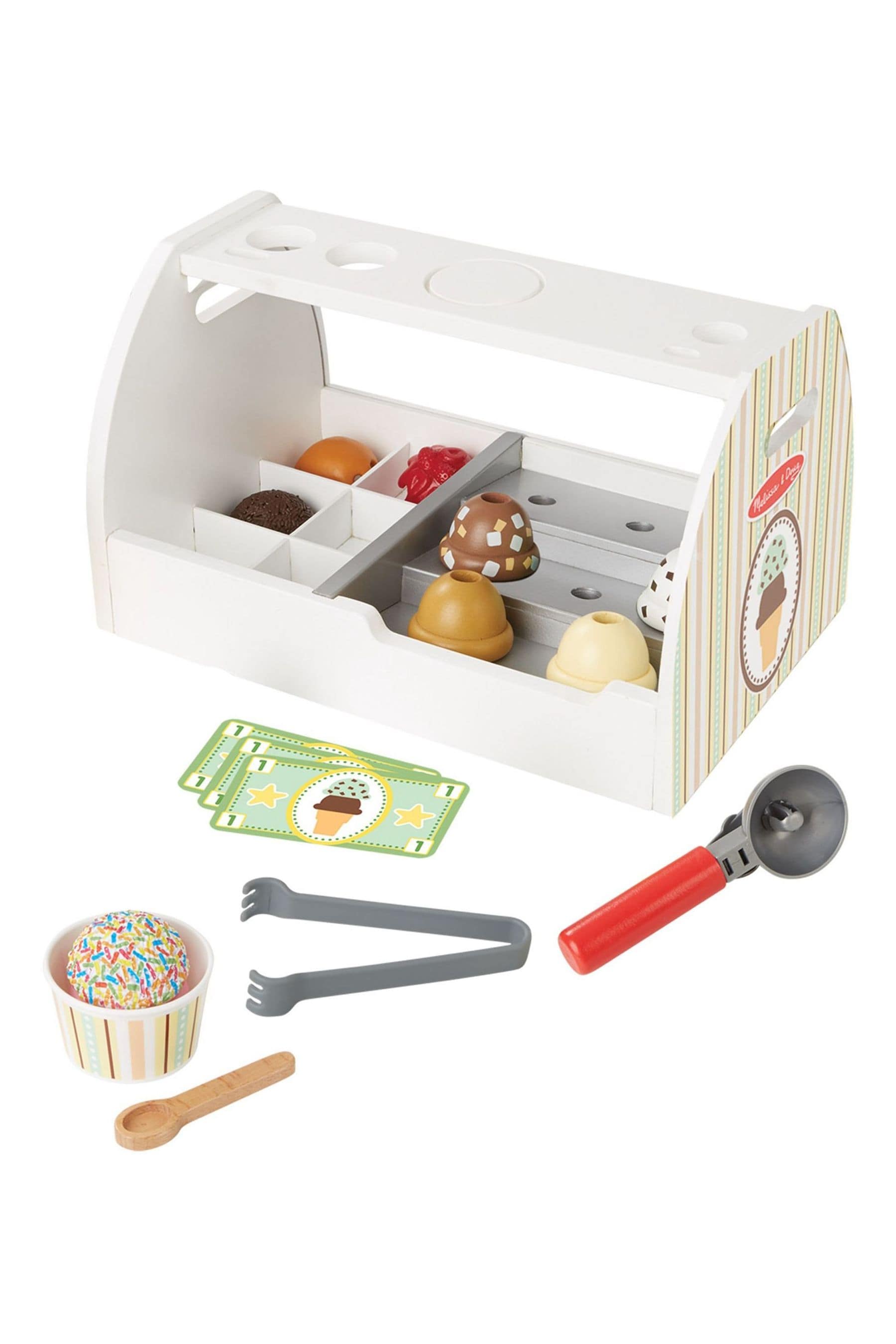 Melissa and doug wooden ice cream counter new arrivals