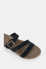 Novo Black Tia Strappy Mule Sandals - Image 4 of 6