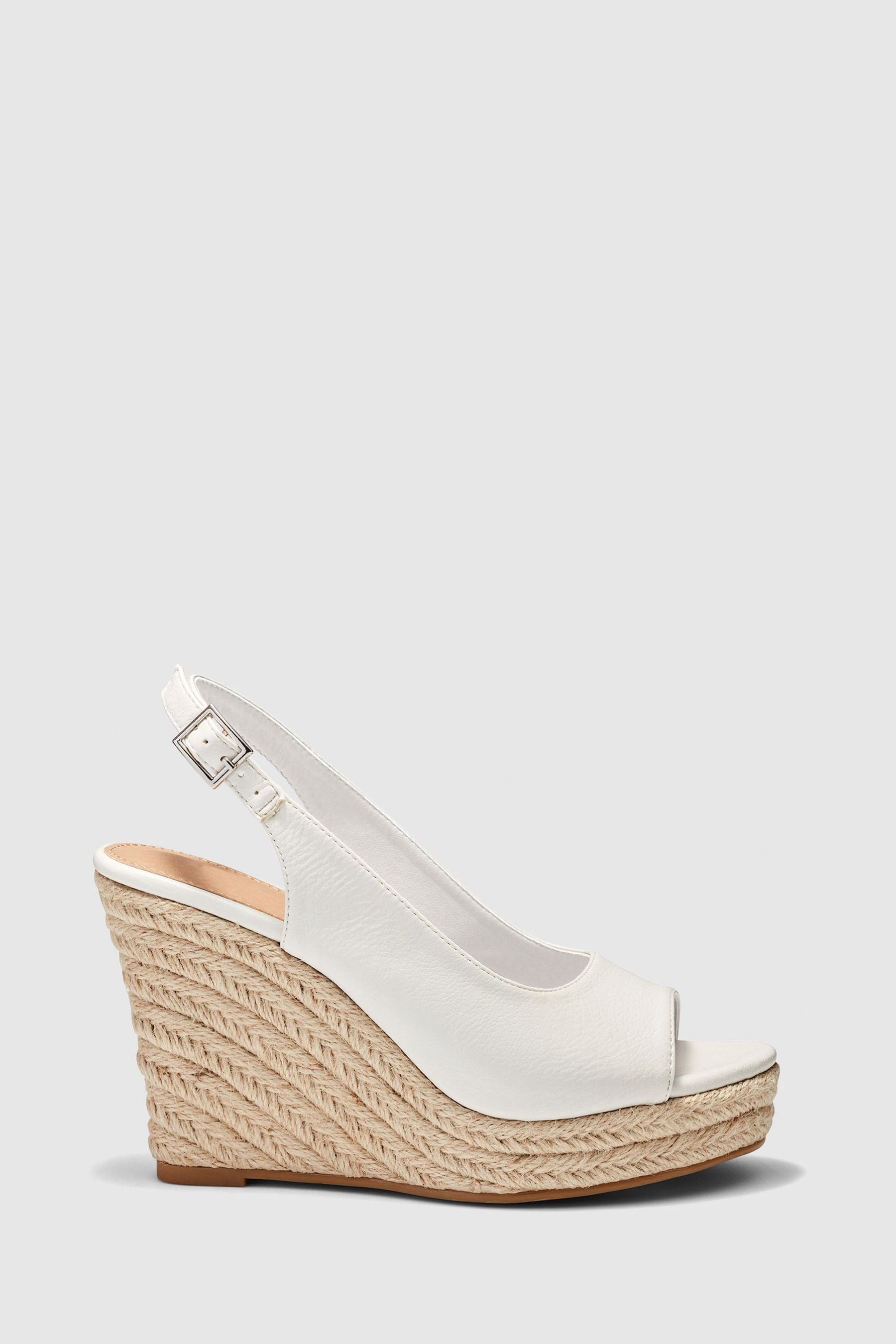 Next ladies white wedges top