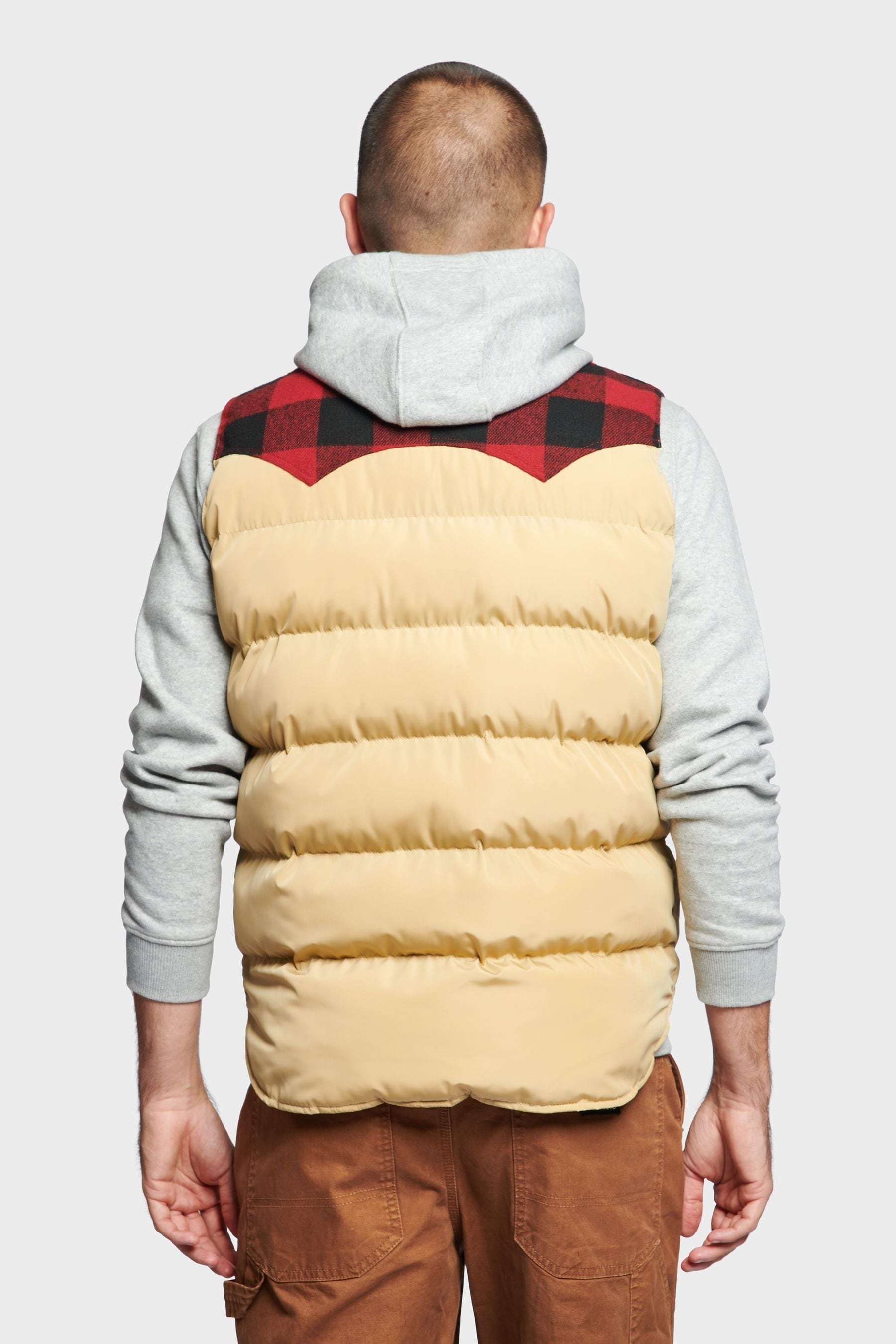 Penfield Mens Rockford Primaloft Body Warmer Brown Gilets