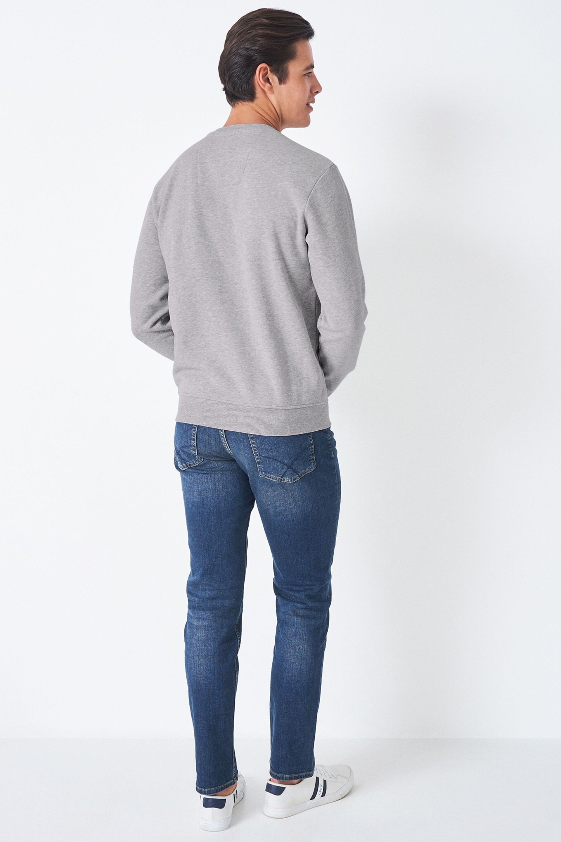 Crew Clothing Crossed Oars Crew Neck Sweatshirt - Image 3 of 4