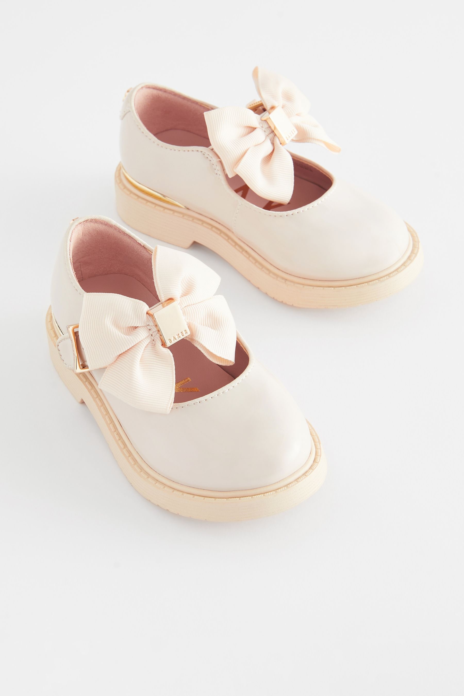 Girls black ted baker shoes discount