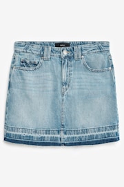 Mid Blue Vintage Denim Mini Skirt - Image 6 of 7