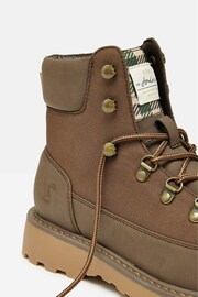 Joules Kendall Chocolate Brown Lace-Up Boots - Image 5 of 7