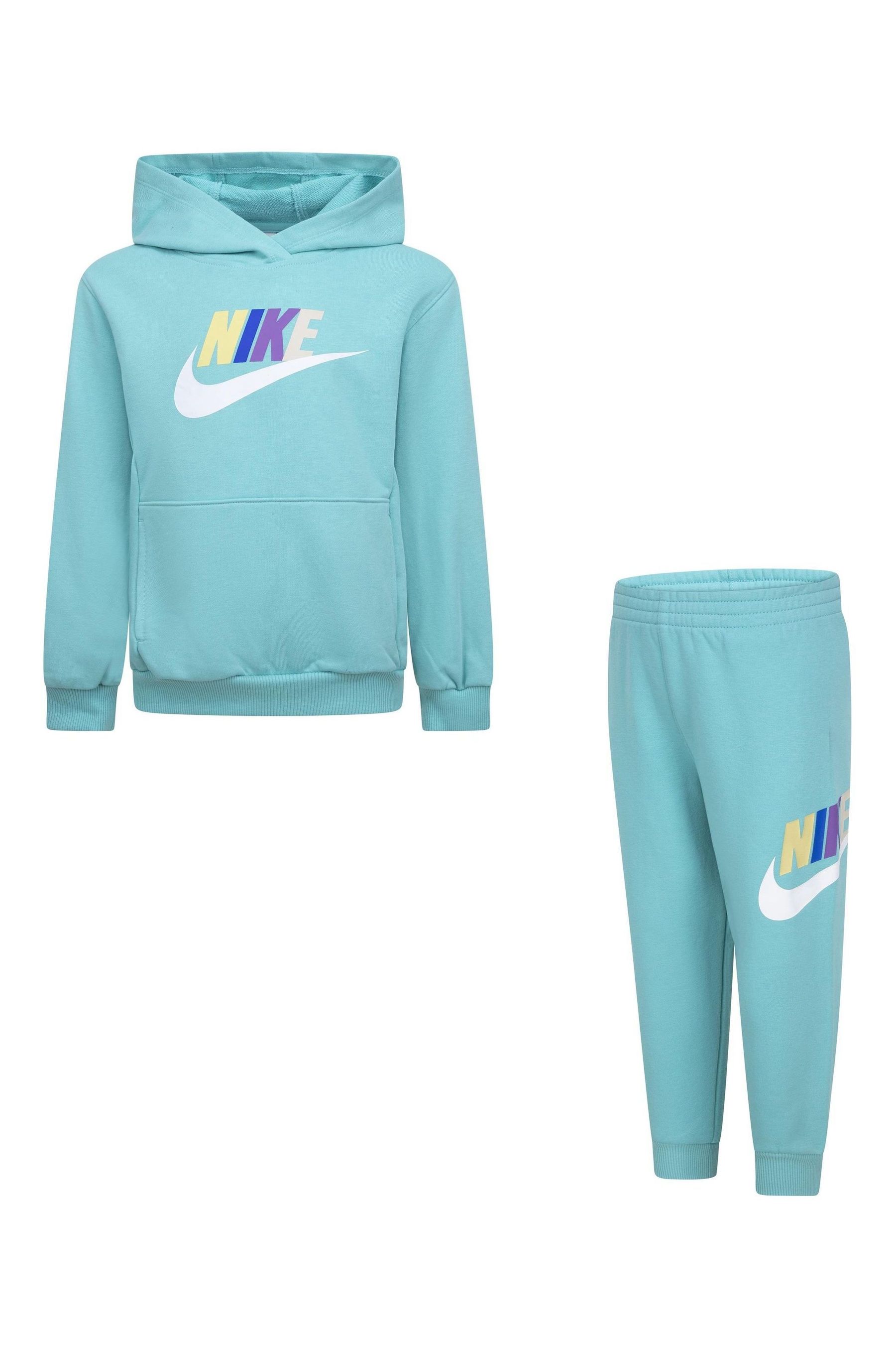 Buy Nike Green Infant Club Fleece Tracksuit from Next Iceland