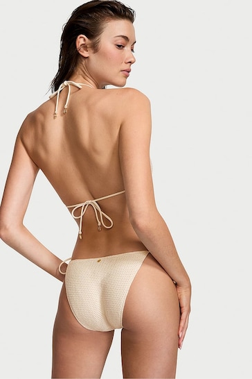 Victoria's Secret Linen Nude Crochet Swimsuit