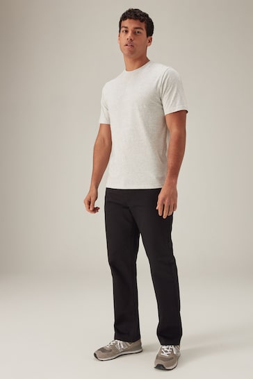 Grey Single Stag Marl T-Shirt