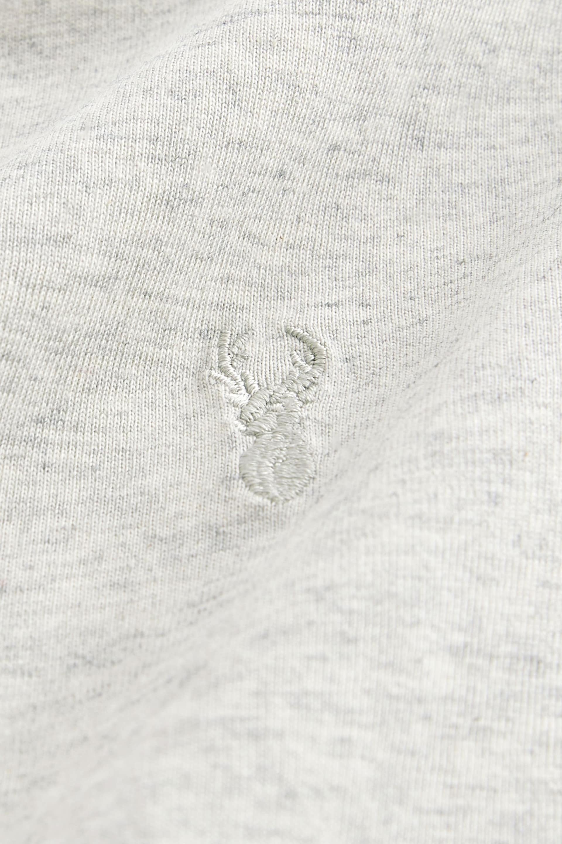 Grey Single Stag Marl T-Shirt - Image 8 of 8