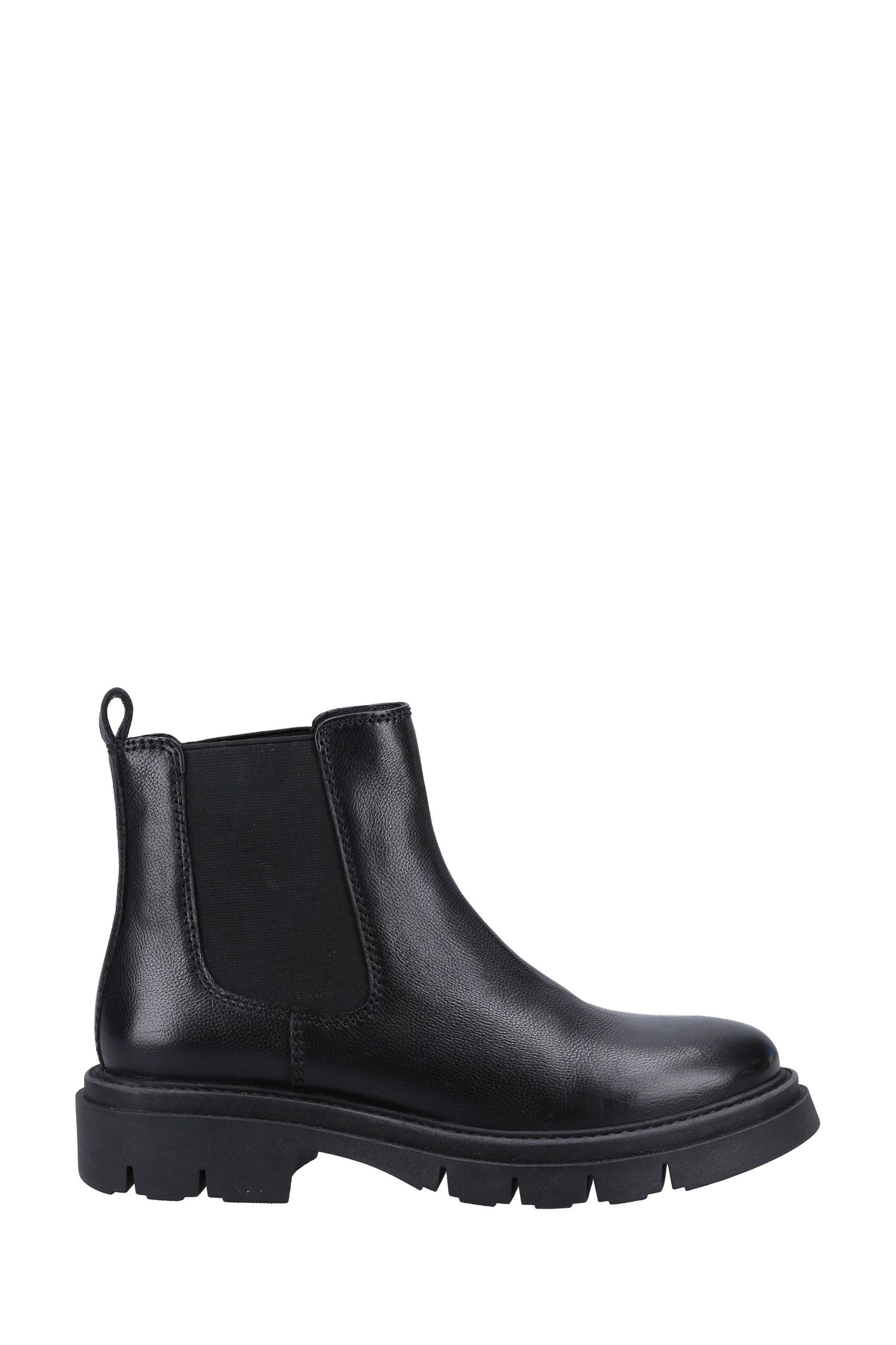 Black Hush Puppies Raya Chelsea Boots