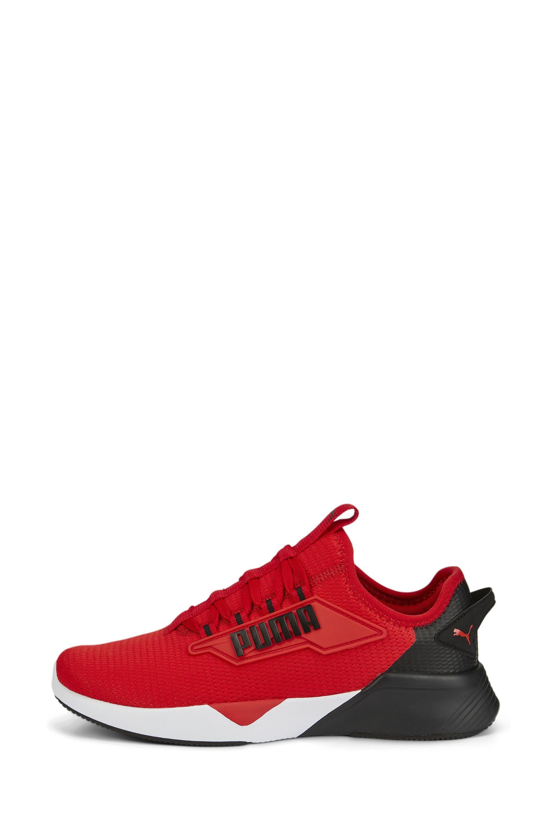 Puma red shoes zipper online