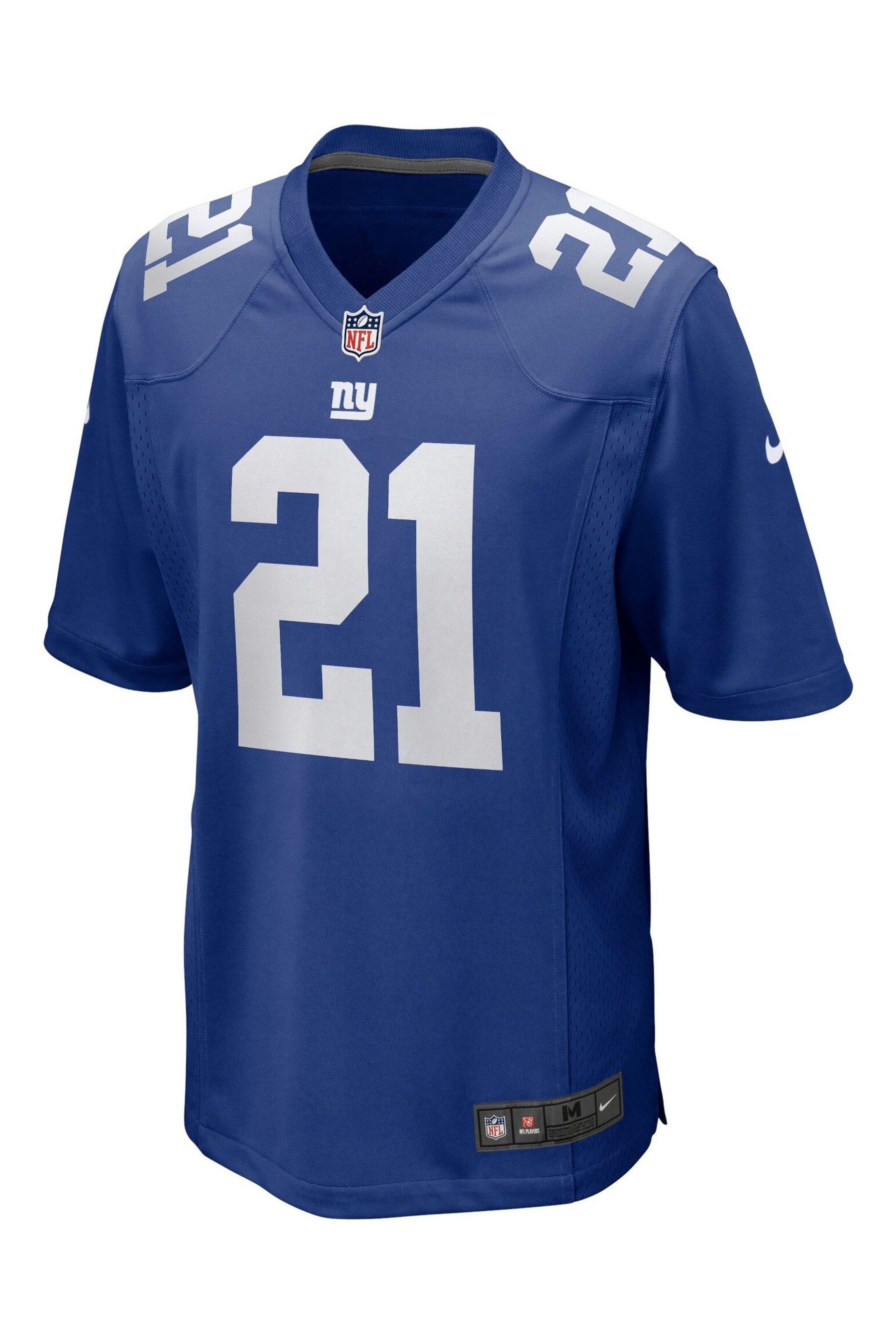 Buy Fanatics Blue New York Giants Home Game Jersey Jabrill Peppers Youth from Next Ireland