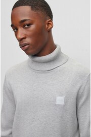 BOSS Grey Akiro Jumper - Image 4 of 5