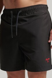 Superdry Black Polo Swim Shorts - Image 2 of 3