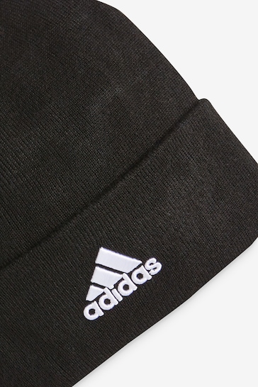 adidas Black Logo Wooly Hat