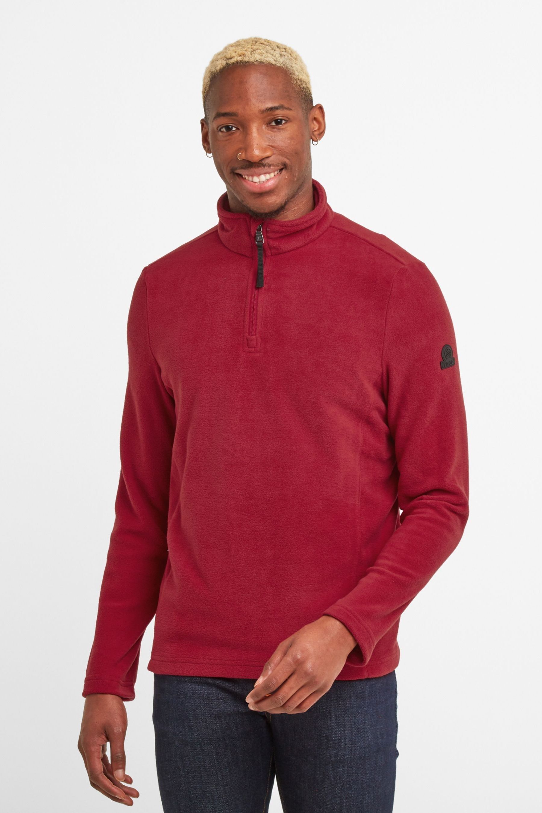 Buy Tog 24 Green Shire Fleece Zip Neck Fleece from Next Ireland