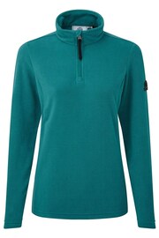 Tog 24 Green Shire Fleece Zip Neck Fleece - Image 4 of 4