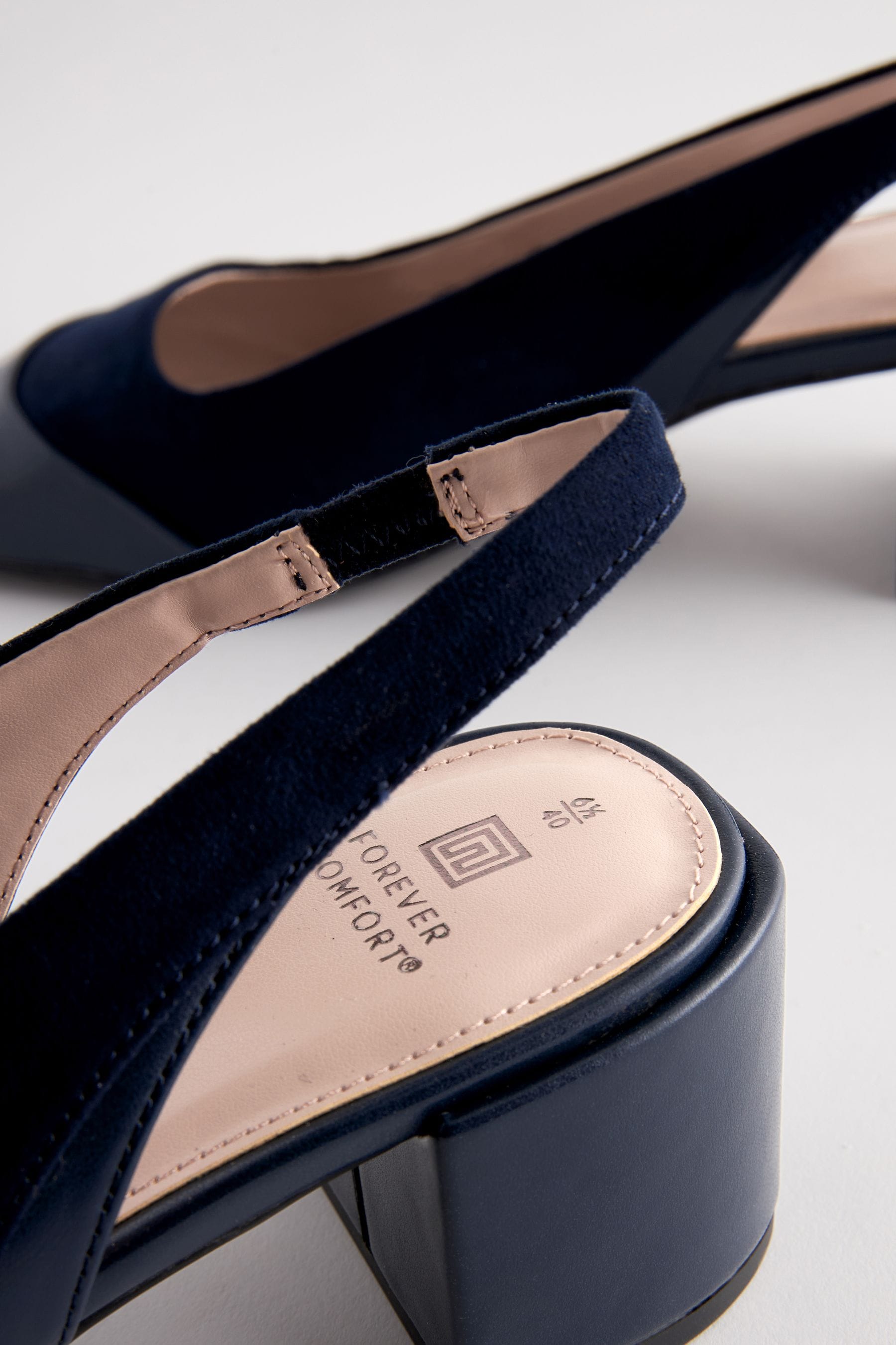 Next navy slingbacks on sale