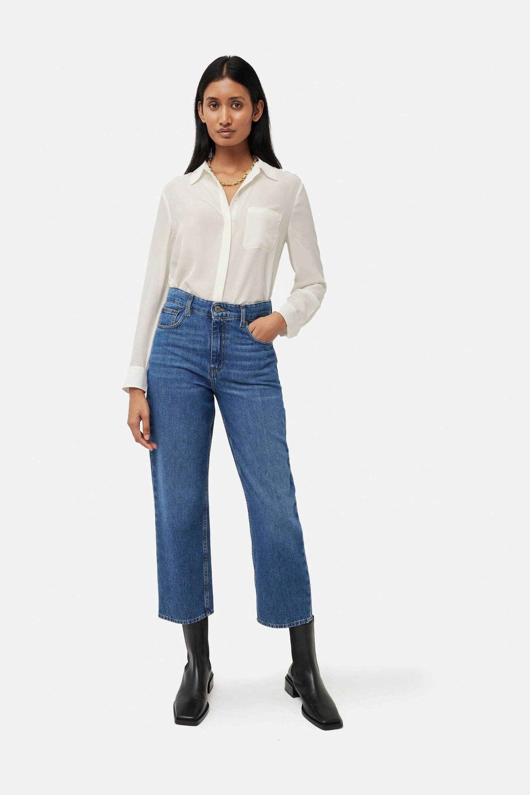 Jigsaw bell sleeve clearance coat