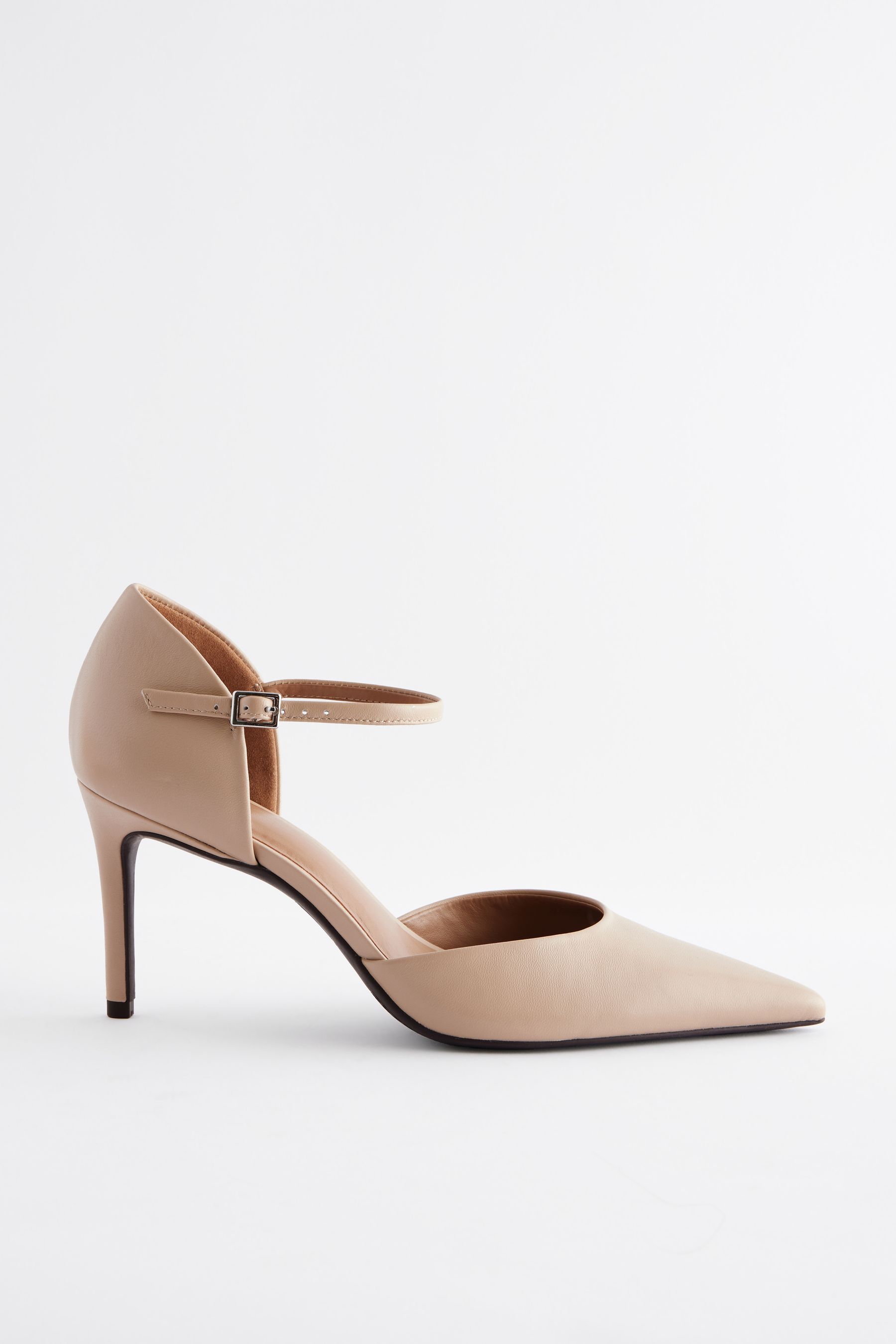 Buy Camel Forever Comfort Leather Point Toe Mary Jane Heels from Next Luxembourg