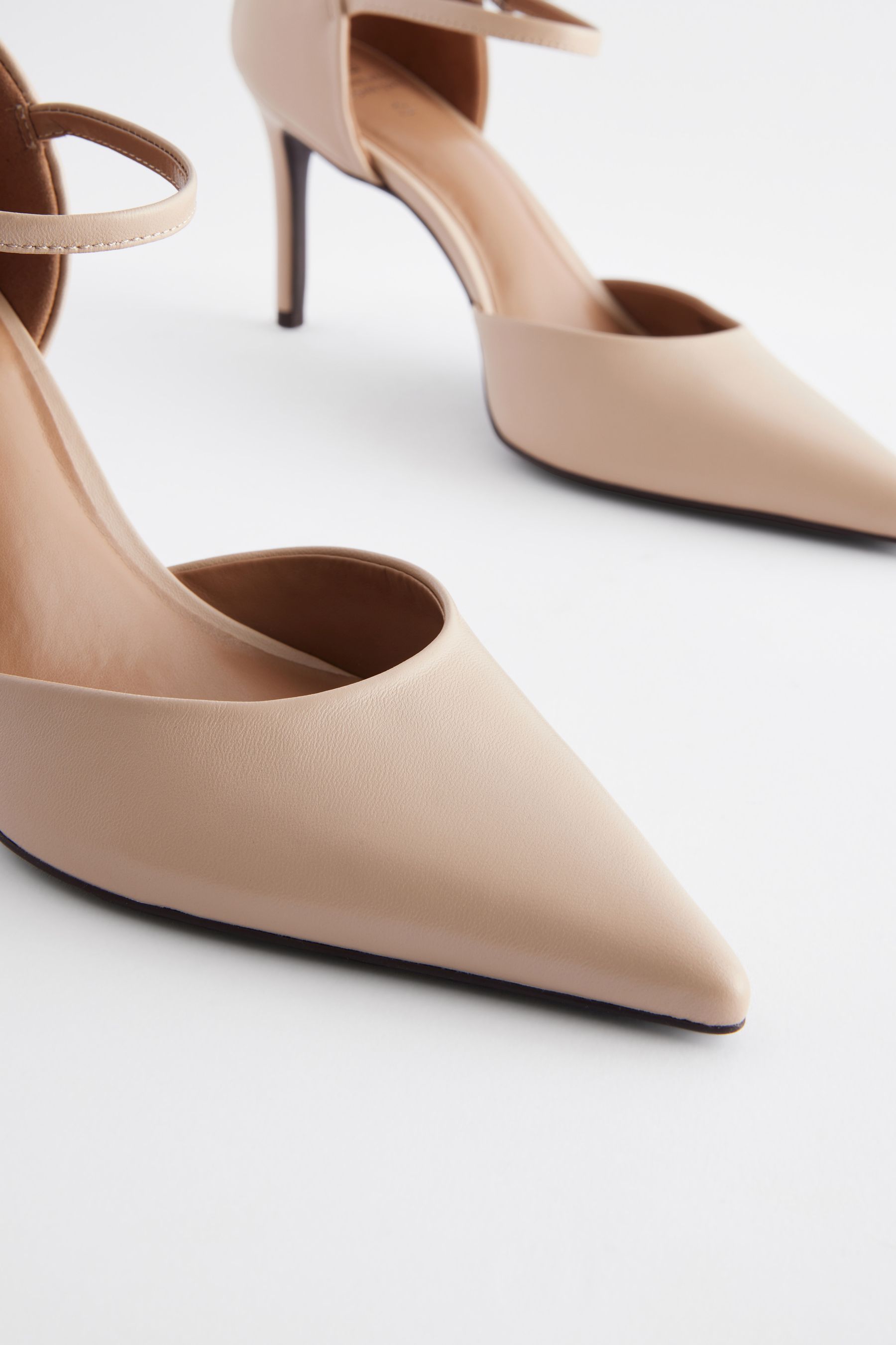 Buy Camel Forever Comfort Leather Point Toe Mary Jane Heels from Next Canada