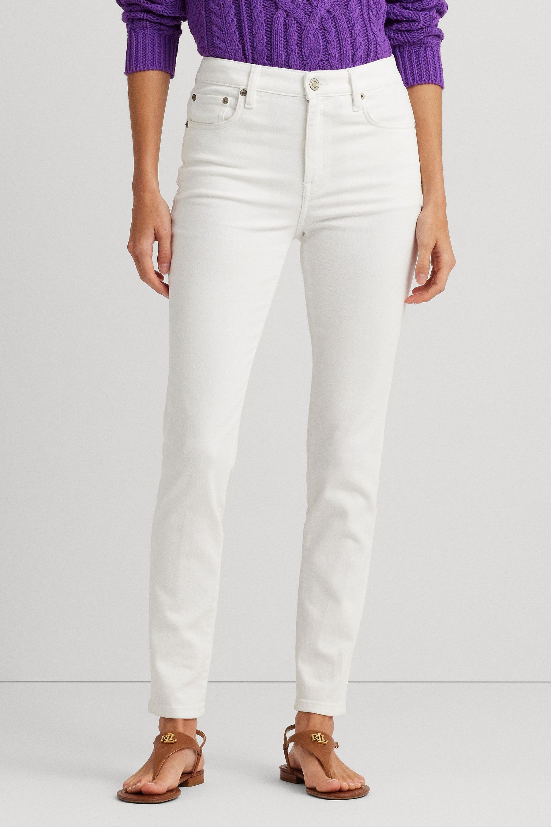 White ralph lauren jeans 2025