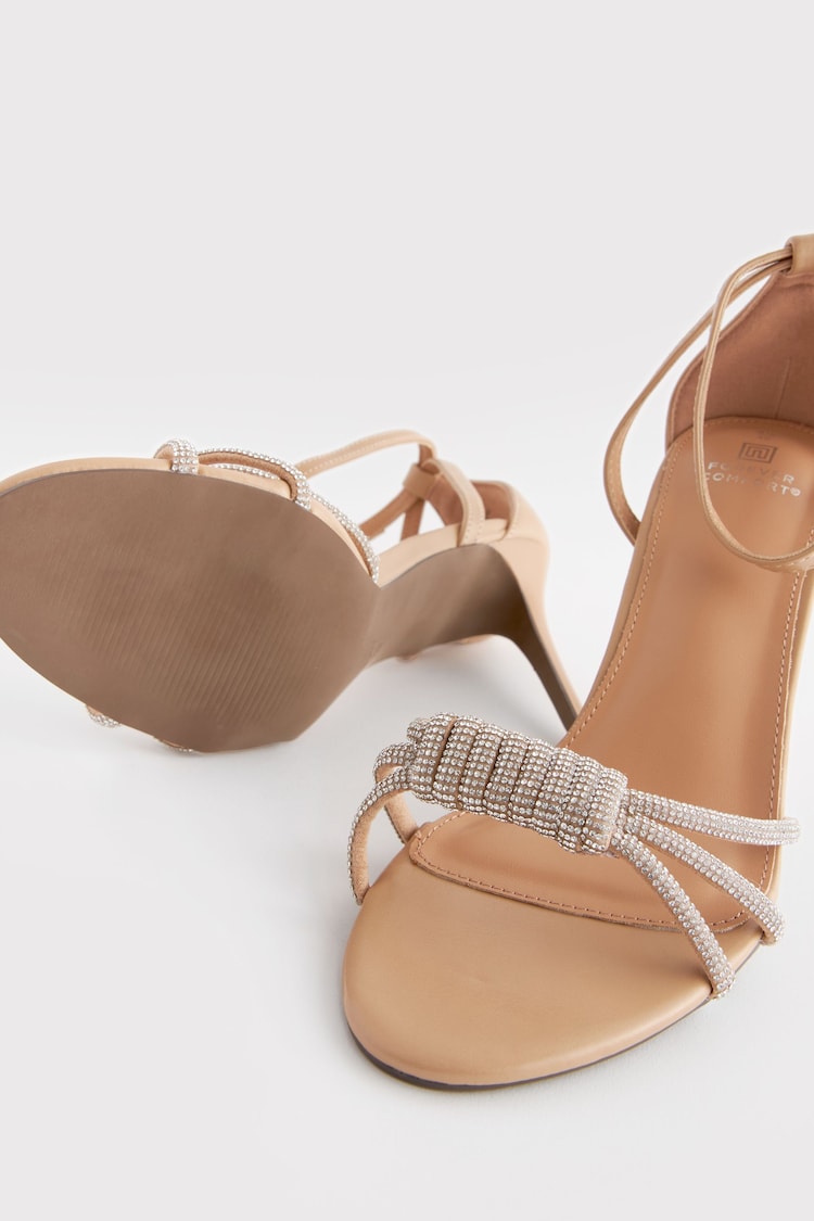 Nude Forever Comfort® Jewel Knot Sandals - Image 9 of 9