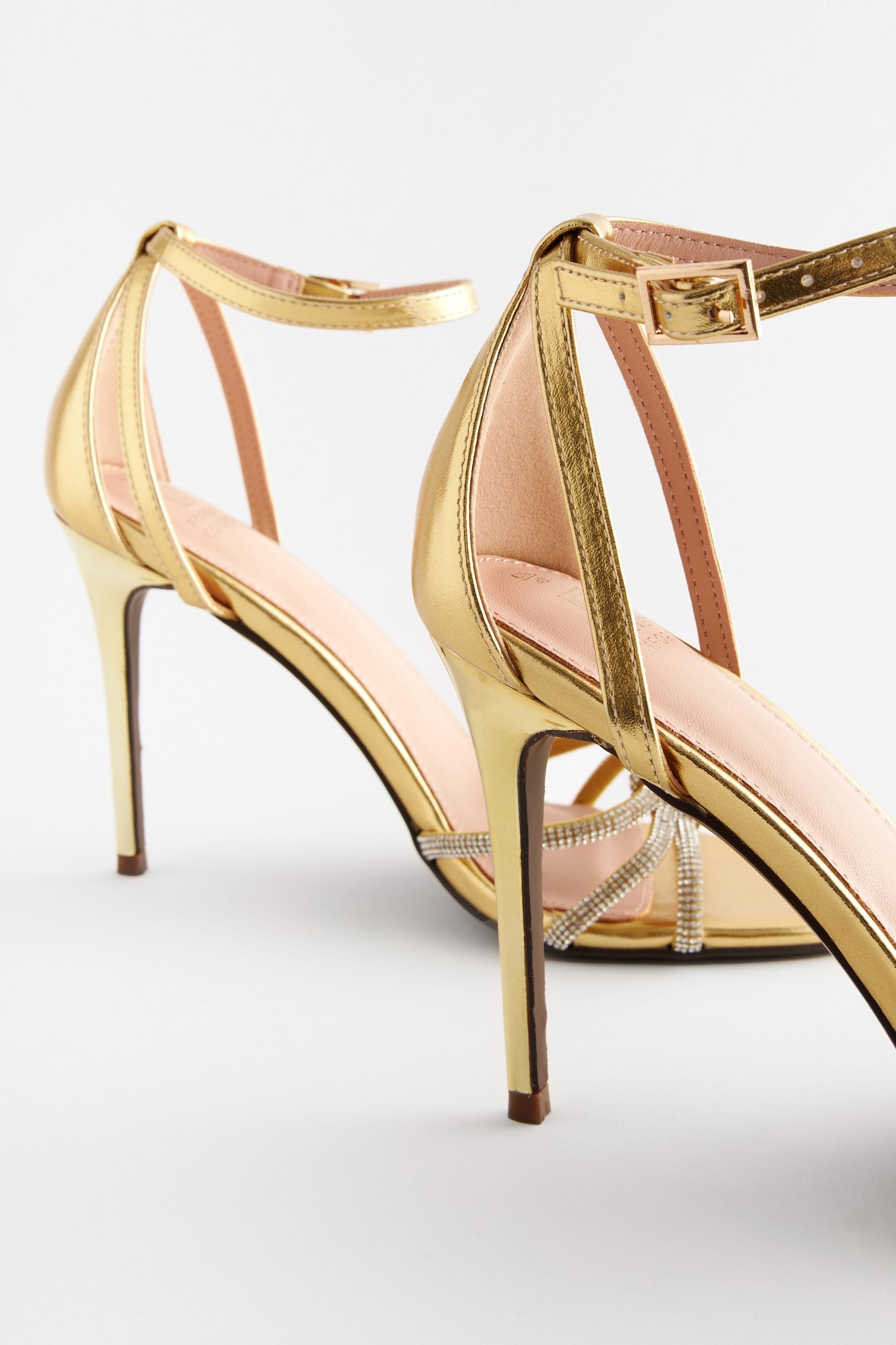 Next gold sandals shoes top