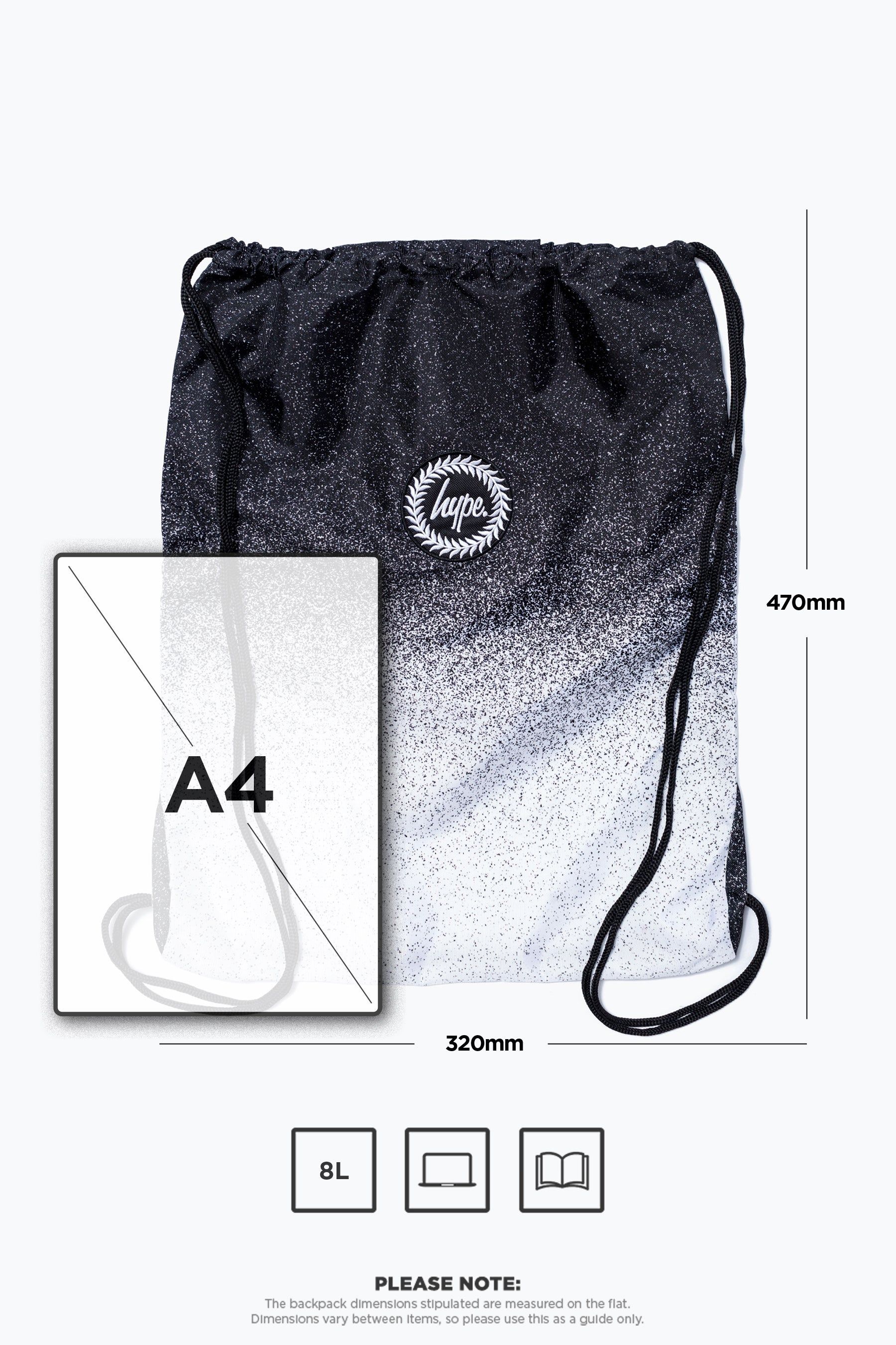 Buy Hype. Mono Speckle Drawstring Bag from Next Canada