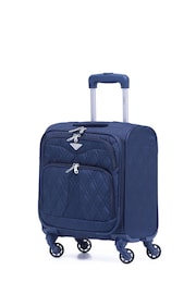 Flight Knight Navy 45x36x20cm EasyJet Soft Case Cabin Carry On Suitcase Hand Luggage - Image 1 of 7