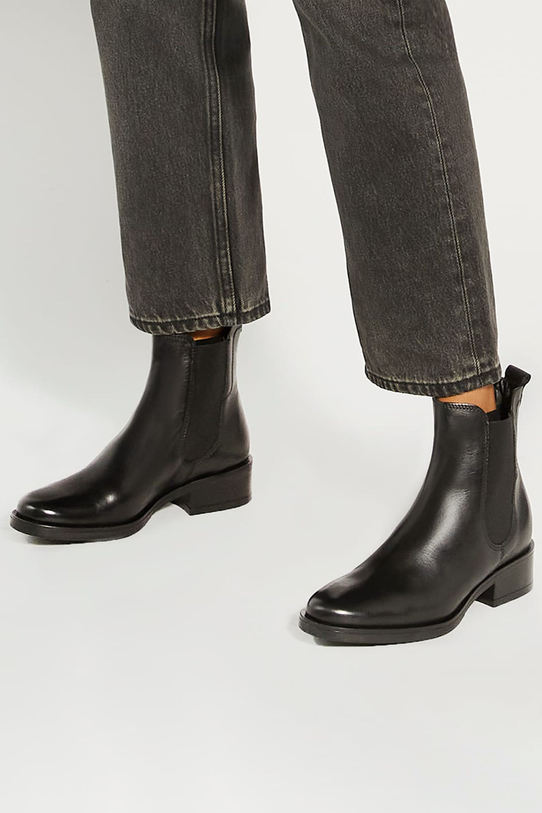 Buy Dune London Black Panoramic Classic Chelsea Boots from Next Ukraine