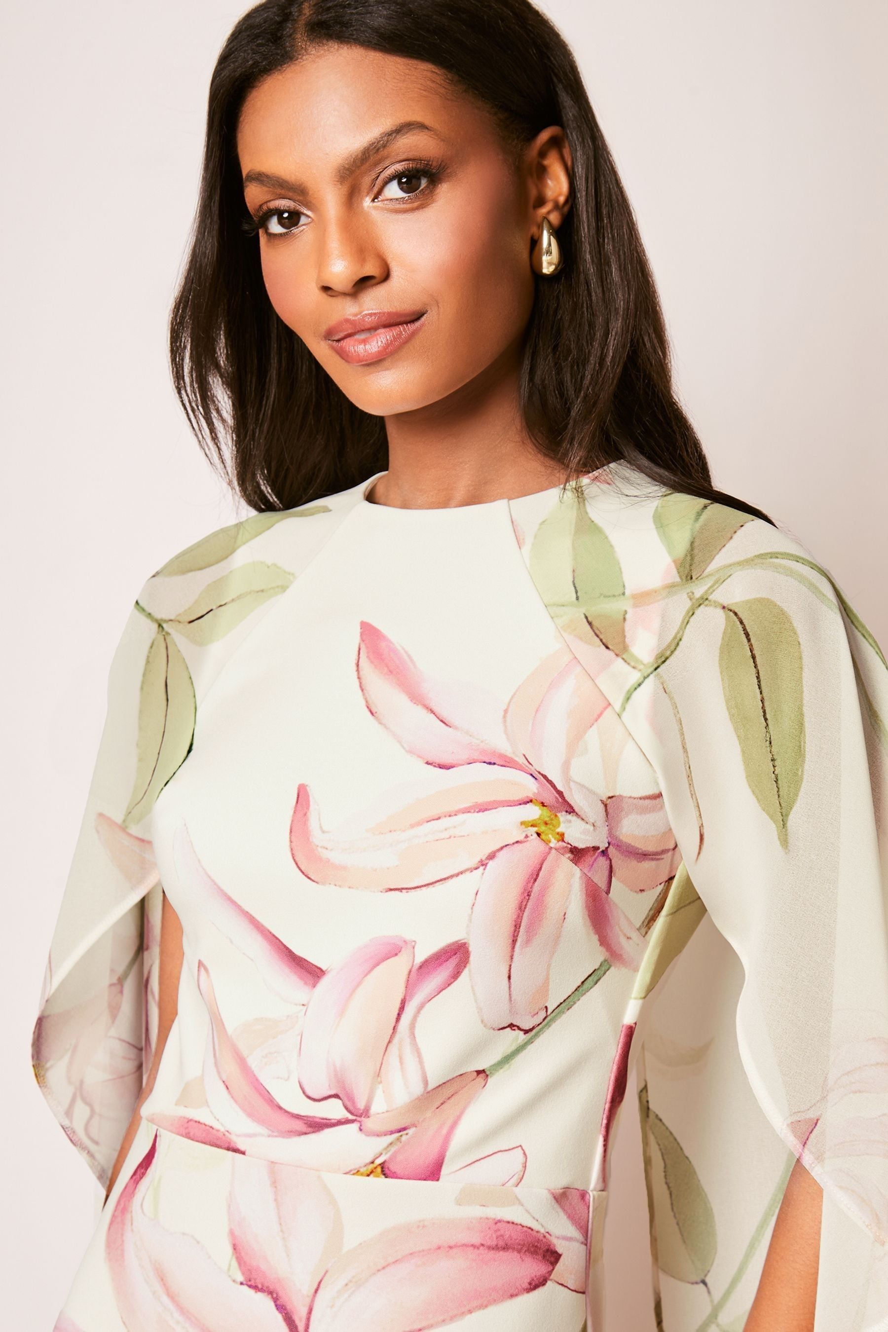 Lipsy printed maxi dress discount