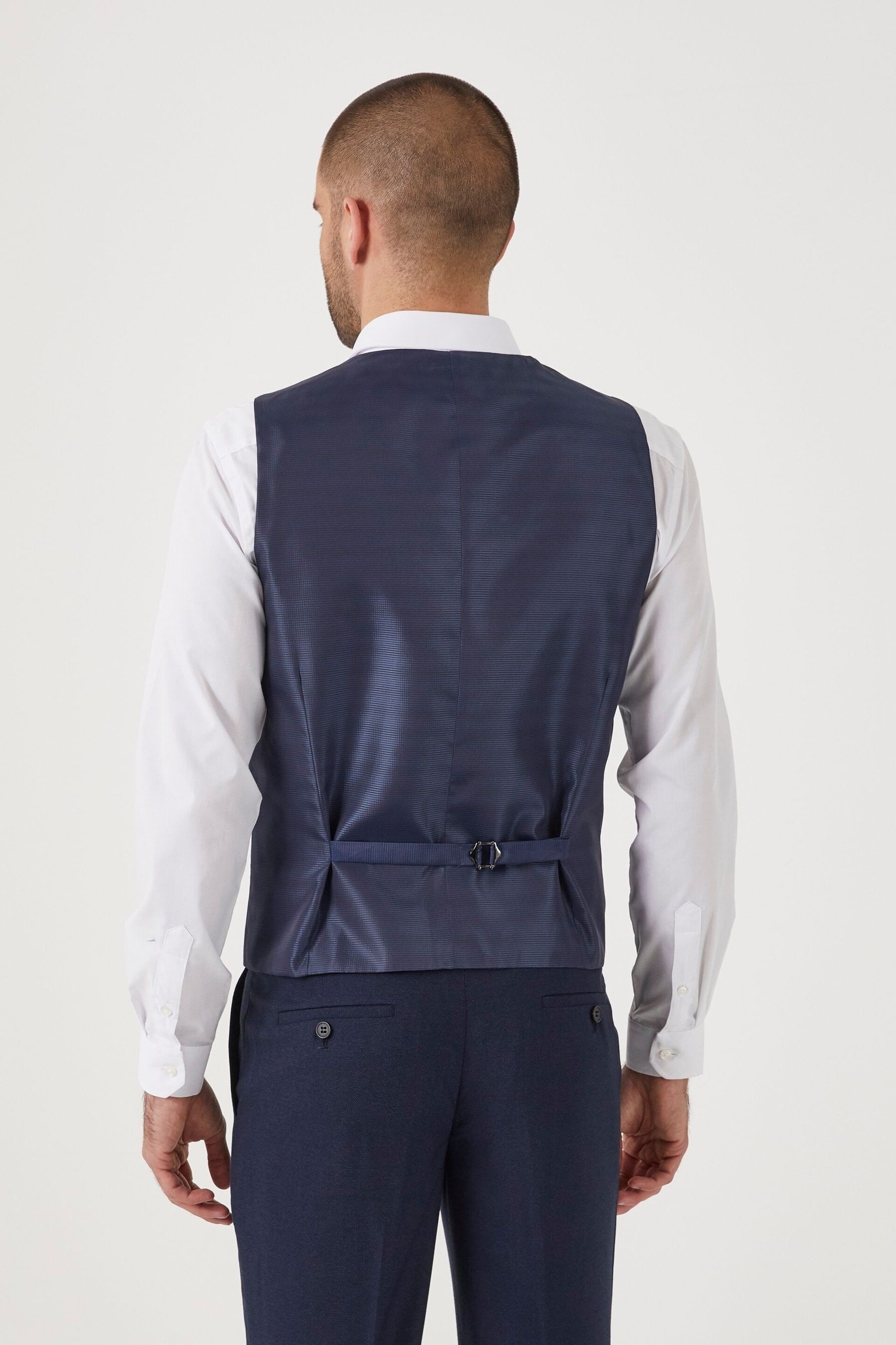 Skopes Harcourt Double Breasted Suit Waistcoat - Image 3 of 5