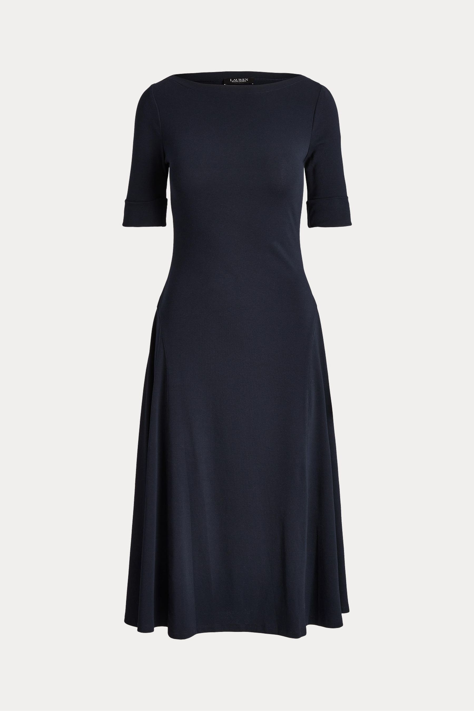 Ralph lauren navy clearance and white dress