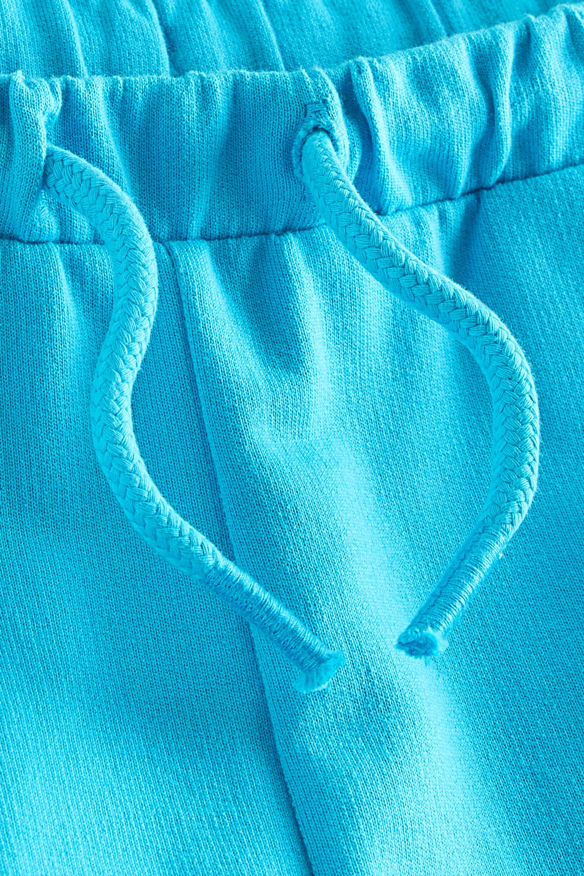 Teal Blue Jersey Shorts (3mths-7yrs) - Image 3 of 3