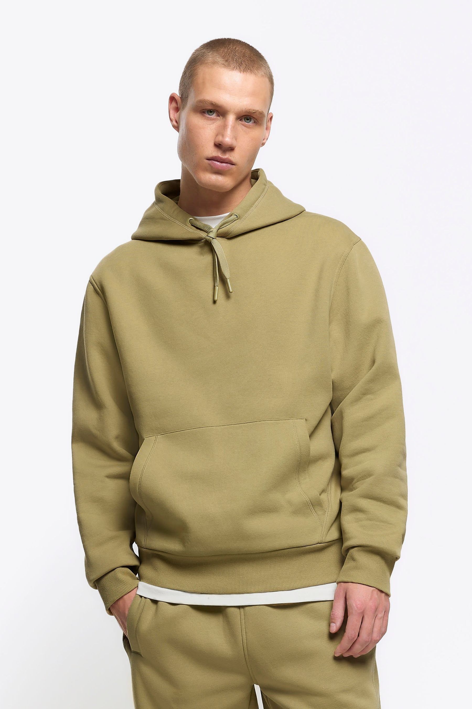 River island deals yellow hoodie