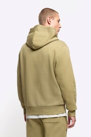 River Island Green Regular Fit Long Sleeve Hoodie - Image 2 of 4