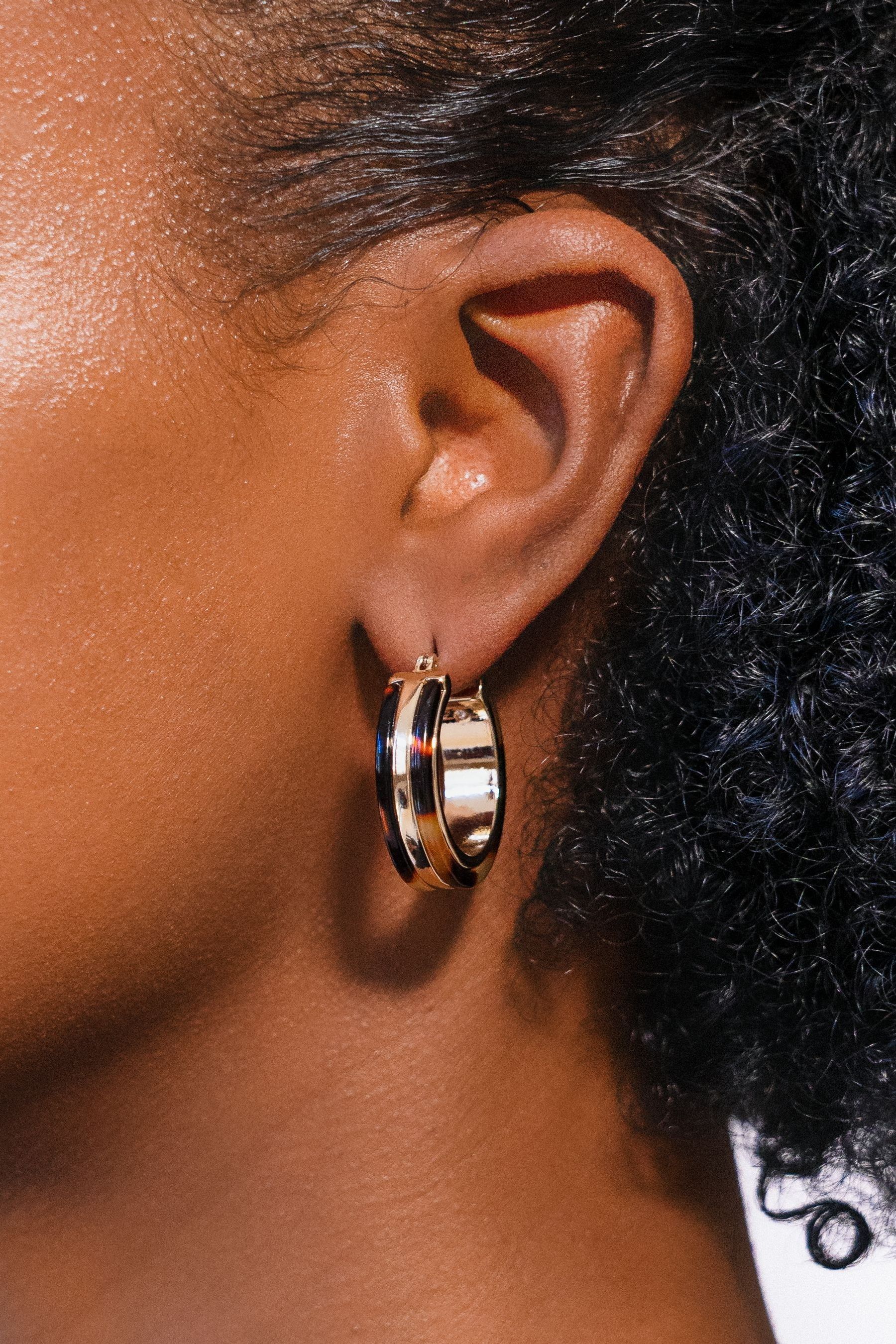 Ralph lauren tortoise shell earrings online
