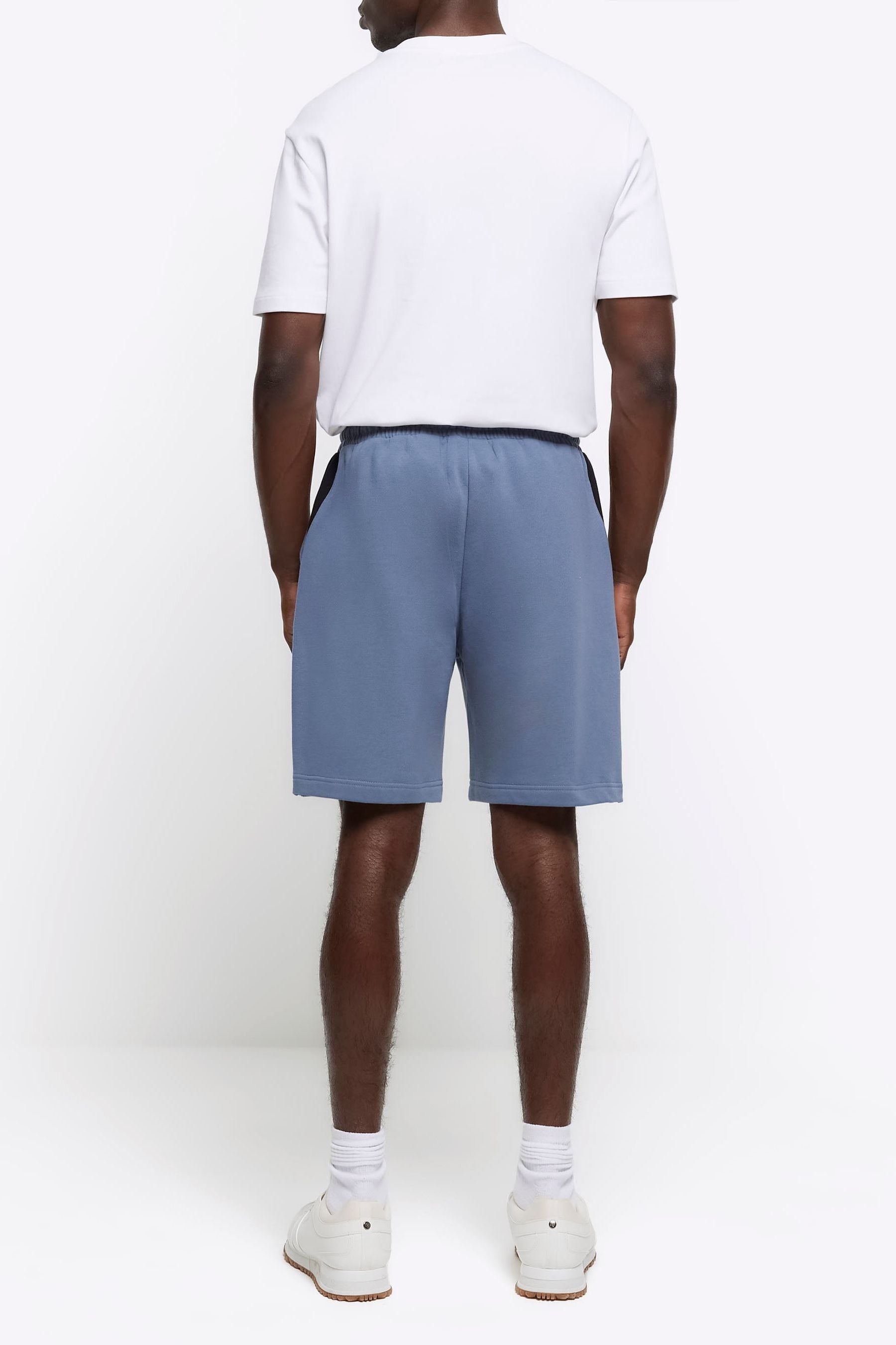 Buy River Island Blue Blocked Shorts from the Next UK online shop