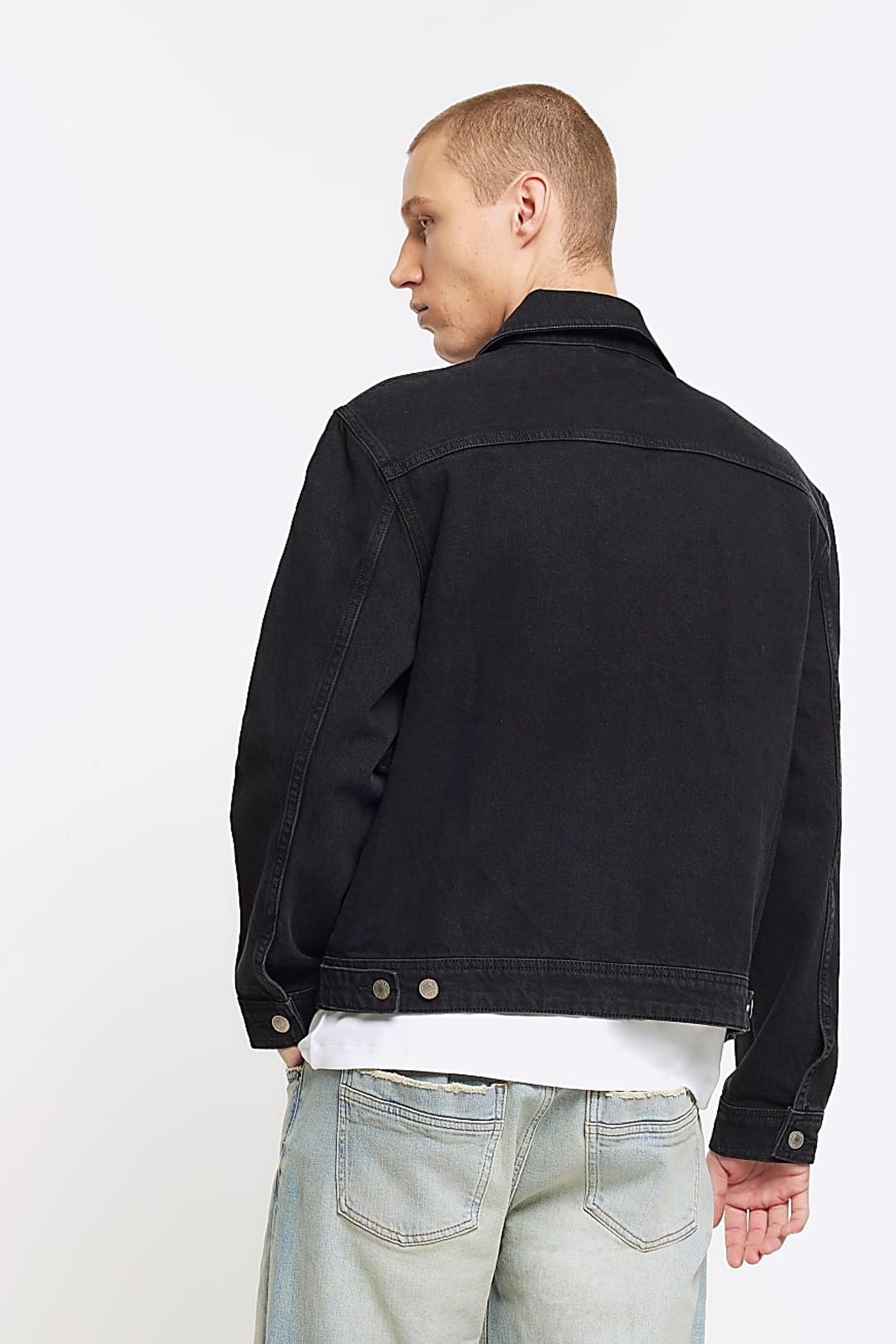 Veste en jean river island deals