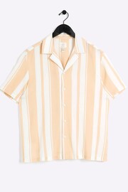 River Island Pink Beach Stripe Shirt - Image 5 of 6