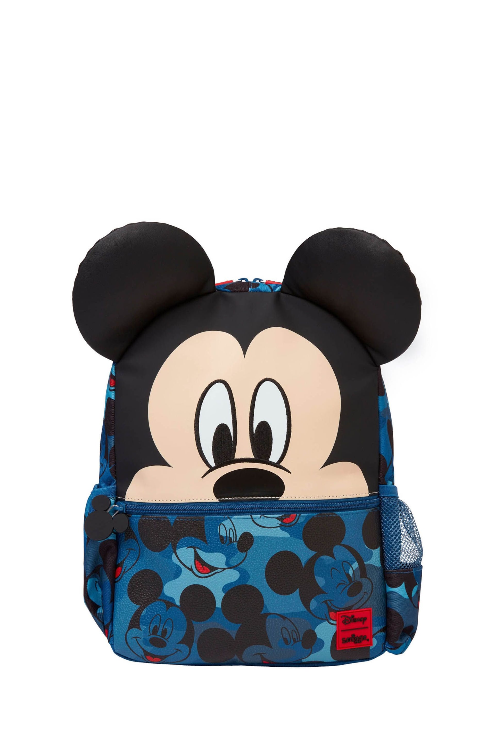 Smiggle Blue Mickey Mouse Junior Mickey Mouse Disney Character Hoodie Backpack - Image 1 of 3