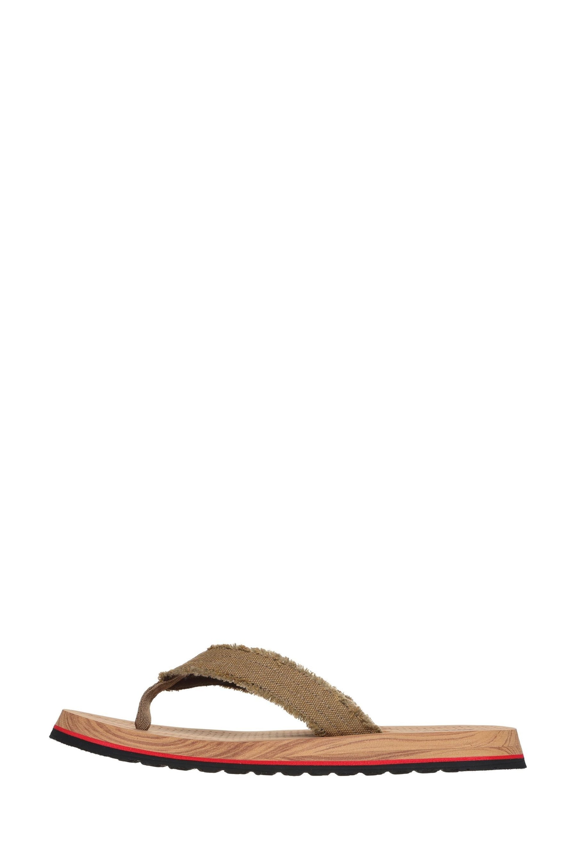 Skechers Natural Mens Sandals - Image 2 of 5