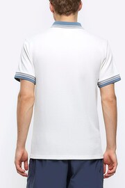 River Island Cream Ecru Tape Contrast Baseball T-Shirt - Image 2 of 6