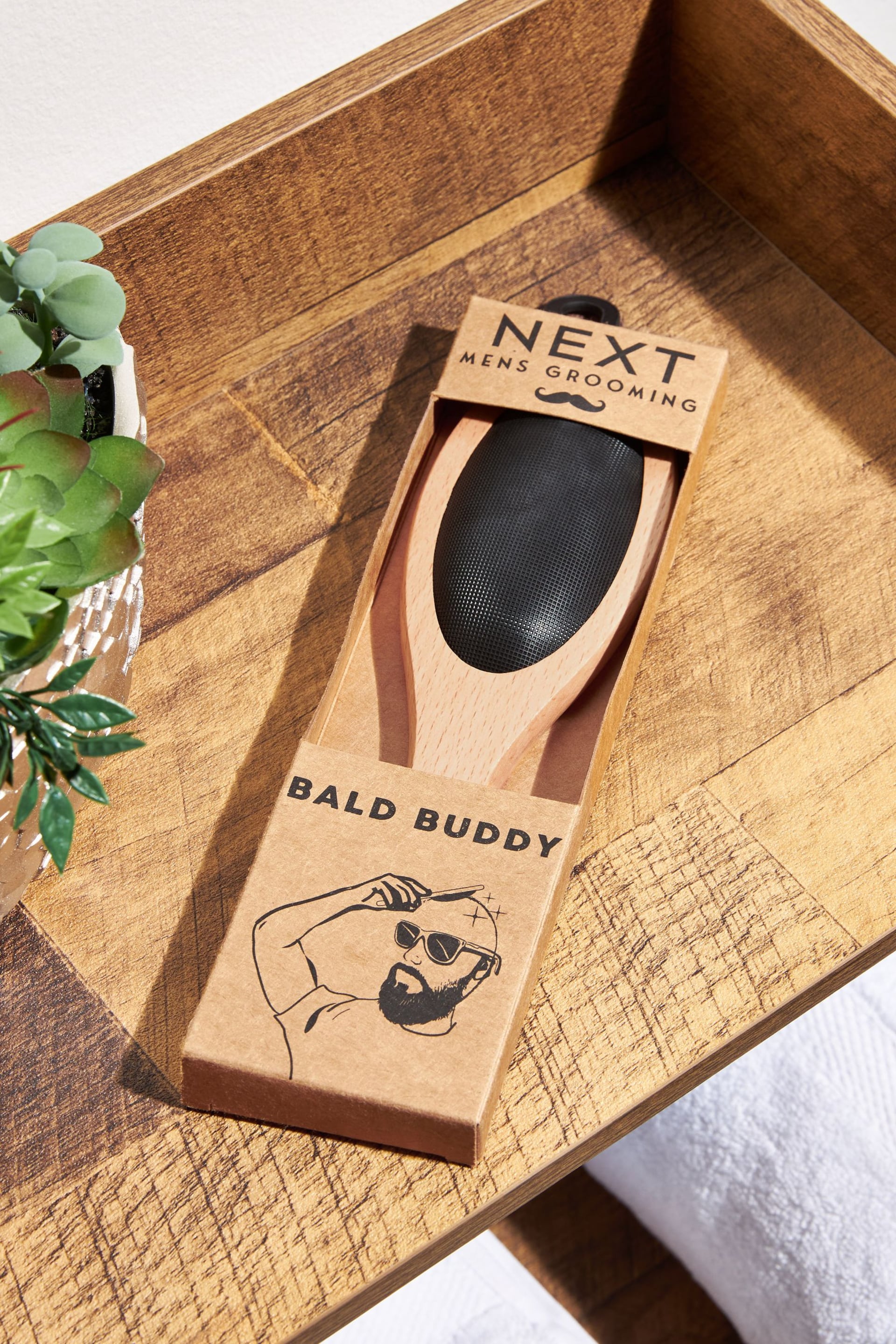 Wood Bald Buddy Head Buffer - Image 1 of 3