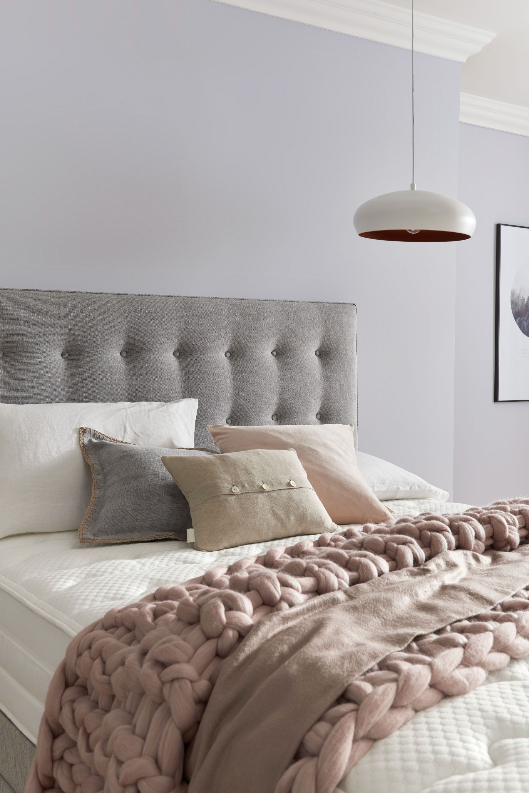 Silentnight slate grey deals headboard