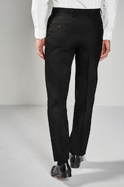 Black Regular Fit Suit Trousers - Image 2 of 3