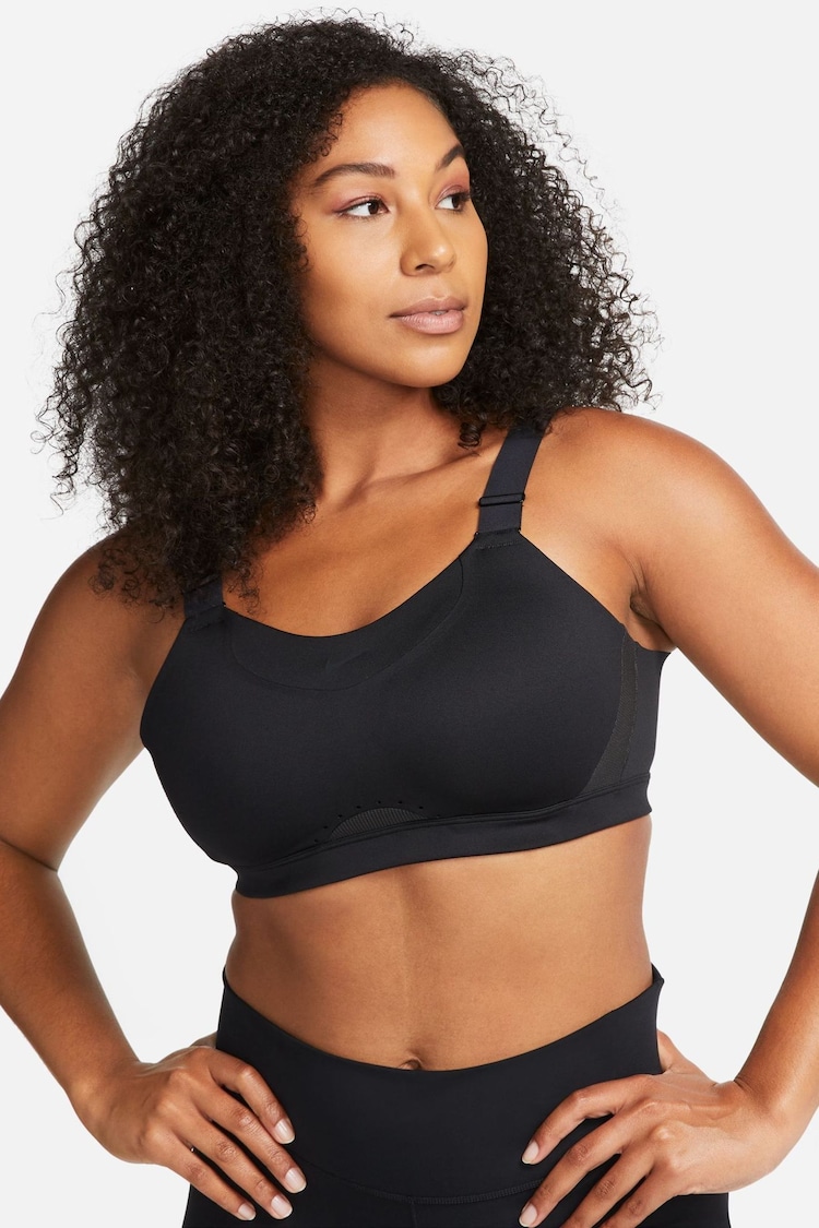 Nike Black Dri-FIT Alpha High Support Padded Sports Bra - Image 1 of 8