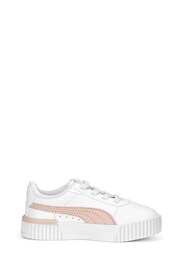 Puma White Babies Carina 2.0 AC Trainers - Image 1 of 6